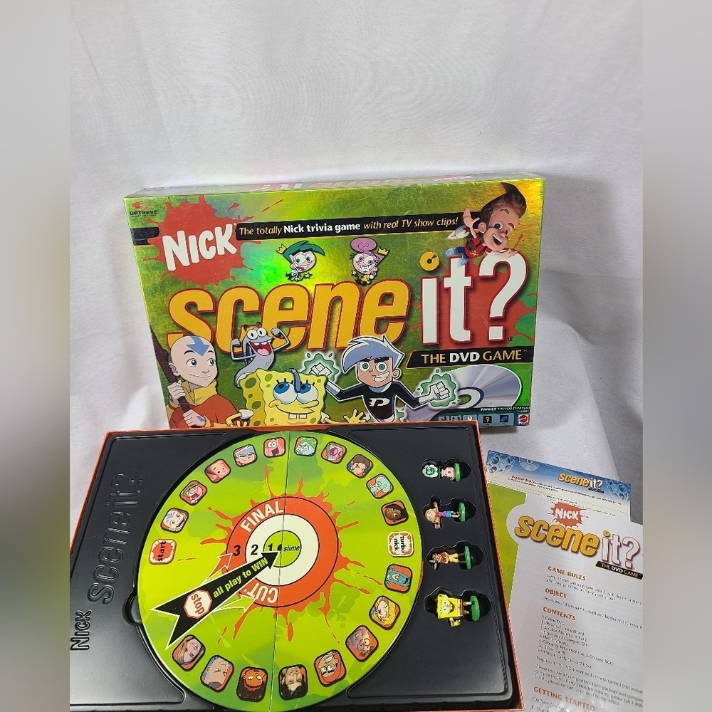 Nickelodeon scene it board game- Complete- Vintage